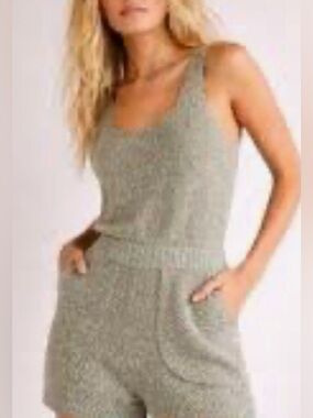 NWOT Free People Beach Declan Romper in Sage Green